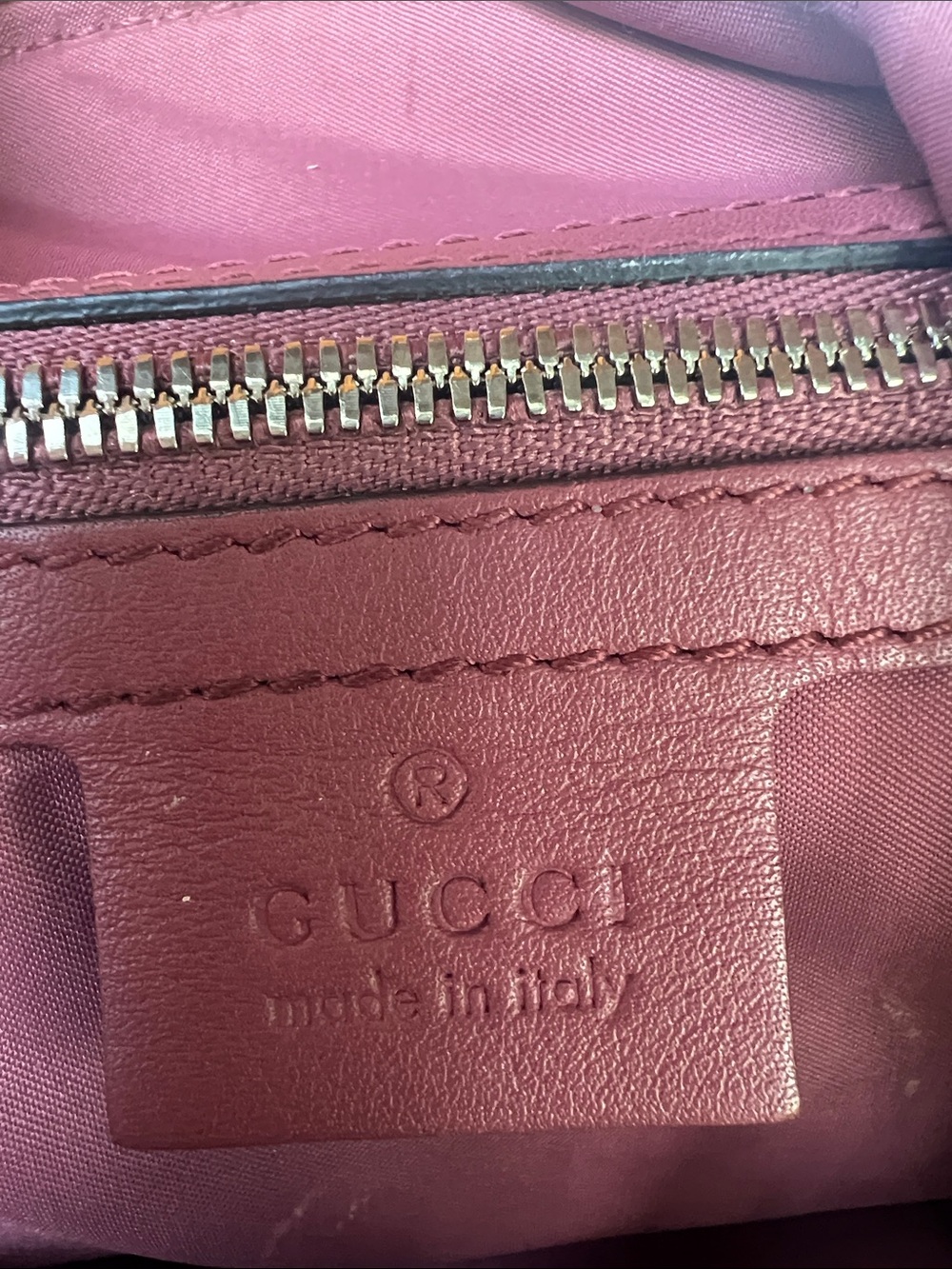 Gucci Brown GG Supreme Canvas Backpack with Pink Floral Print - Picture 2 of 8